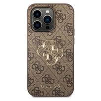 deklas iphone 15 pro guess - Guess "4G Big Metal Logo iPhone 15 Pro" Brown - 1 nuotrauka