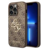 deklas iphone 15 pro guess - Guess "4G Big Metal Logo iPhone 15 Pro Max" Brown - 1 nuotrauka