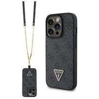 Guess "Crossbody 4G Metal Logo iPhone 15 Pro Max" Black