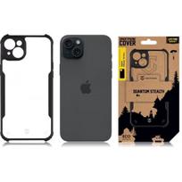 Tactical "Quantum Stealth Cover iPhone 15 Plus" Clear/ Black