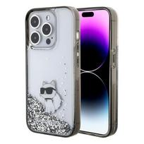 Karl Lagerfeld "KLHCP15XLKCNSK Hardcase Liquid Glitter Choupette iPhone 15 Pro Max"