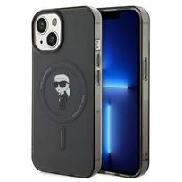 telefono deklas karl lagerfeld - Karl Lagerfeld "KLHMP15SHFCKNOK Hardcase IML Ikonik MagSafe iPhone 15" Black - 1 nuotrauka