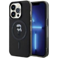 telefono deklas karl lagerfeld - Karl Lagerfeld "KLHMP15XHFCKNOK Hardcase IML Ikonik MagSafe iPhone 15 Pro Max" Black - 1 nuotrauka