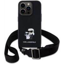 Karl Lagerfeld "KLHCP15LSAKCPBK Saffiano Crossbody Karl&Choupette iPhone 15 Pro"