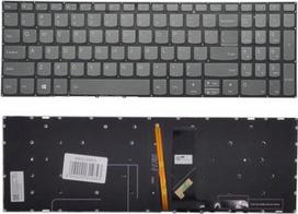 Klaviatūra Lenovo KB314843 for Lenovo IdeaPad 520-15ikb red backlit (US), juoda