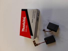 makitos priedas - Angliniai šepetėliai MAKITA CB-325, 2 vnt. - 3 nuotrauka