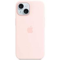 apple iphone 15 magsafe - Apple "Silicone Case with MagSafe iPhone 15 Plus (MT143ZM/ A)" Light Pink - 1 nuotrauka