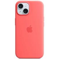 apple 15 with magsafe - Apple "Silicone Case with MagSafe iPhone 15 Plus (MT163ZM/ A)" Guava - 1 nuotrauka