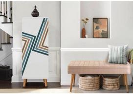 Prieškambario baldų komplektas Kalune Design Vegas White 951 - 0900, vidaus, baltas/įvairių spalvų