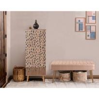 Prieškambario baldų komplektas Kalune Design Vegas 932 - 0900, vidaus, smėlio/sonoma ąžuolo
