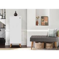 Prieškambario baldų komplektas Kalune Design Vegas 200 - 1501, vidaus, baltas/pilkas