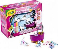 Piešimo rinkinys Crayola Washimals 469120, įvairių spalvų