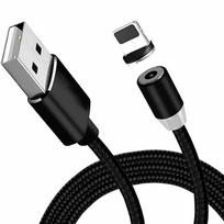 USB magnetinis kabelis Magnetic Type-C, 1.0m, juodas