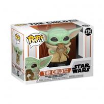 funko pop star wars - FUNKO POP! Vinilinė figūrėlė: Star Wars: The Mandalorian - The Child w/Frog - 1 nuotrauka