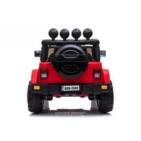 elektromobilis jeep - Jeep BRD-7588 4x4 (Raudonas) - 5 nuotrauka