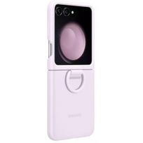 flip 5 - Samsung Silicone Case with Ring for Samsung Galaxy Flip 5 Lavender - 1 nuotrauka
