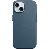 apple 15 with magsafe - Apple "FineWoven Case with MagSafe iPhone 15 (MT3G3ZM/ A)" Pacific Blue - 1 nuotrauka