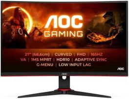 aoc c27g2 - AOC C27G2E/ BK 27" VA 16:9 Curved - 1 nuotrauka