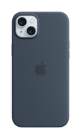 iPhone 15 Plus Silicone Case with MagSafe - Storm Blue