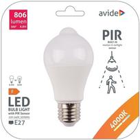 Avide 8.8W A60 E27 4K PIR sensor