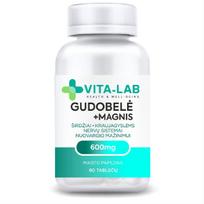 gudobele - VITA-LAB GUDOBELĖ 600 SU MAGNIU, 90 tablečių - 1 nuotrauka