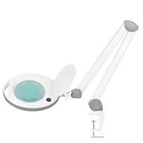 lempa lupa kosmetologine - Activeshop Kosmetologinė LED lempa su lupa 5D 8W ELEGANCE Baltas - 1 nuotrauka
