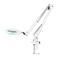 stalines lempos staliukas - Activeshop kosmetologinė LED lempa su lupa GLOW 308 7D 10W Baltas - 1 nuotrauka