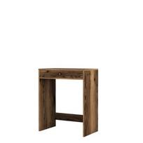 Kosmetinis staliukas Kalune Design Lizbon, riešuto, 84.7 cm x 70 cm x 40 cm