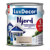 luxdecor njord - Impregnuojantys dažai medienai NJORD, miglotos pievos sp., 0,75 l - 1 nuotrauka