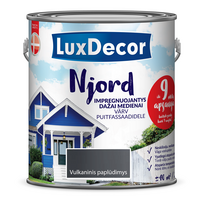 luxdecor njord - Impregnuojantys dažai medienai NJORD, vulkaninio paplūdimio sp., 0,75 l - 1 nuotrauka
