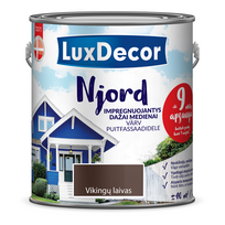 Impregnuojantys dažai medienai NJORD, vikingų laivo sp., 0,75 l