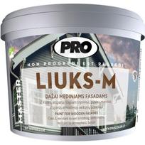 Dažai medienai LIUKS-M, 1L tamsiai ruda sp.