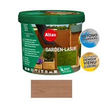 Greitai džiūstantis medienos impregnantas ALTAX GARDEN LASUR, kaštono sp., 4,5 l