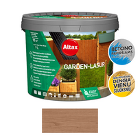 Greitai džiūstantis medienos impregnantas ALTAX GARDEN LASUR, kaštono sp., 9 l