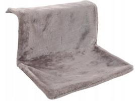 hamakas katems - Gyvūno guolis Zolux Radiator Hammock, pilka, 44 cm x 42 cm - 2 nuotrauka