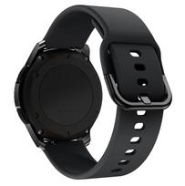 iLike Hurtel Silicone Strap TYS smartwatch band universal 20mm juodas