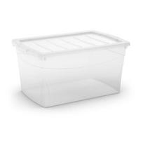 daiktadeze 30 l - Daiktadėžė Kis 8611000 0202, 50 l, skaidri, 585 x 390 x 300 mm - 1 nuotrauka