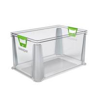 Daiktadėžė Keeeper 10068, 64 l, skaidri/, 590 x 390 x 320 mm