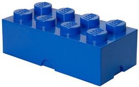 l lego - Daiktadėžė LEGO® Storage Brick 8, 12.1 l, mėlyna, 250 x 500 x 180 mm - 1 nuotrauka