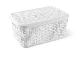 Daiktadėžė 8691459017066, 6 l, balta, 285 x 125 x 200 mm