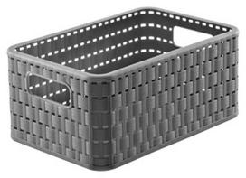 Daiktadėžė Rotho 1115208853, 6 l, pilka/antracito, 280 x 185 x 126 mm