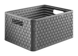 Daiktadėžė Rotho 1115308853, 18 l, antracito, 368 x 278 x 191 mm