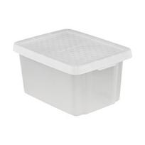 Daiktadėžė Curver 3253920753014, 16 l, skaidri/balta, 394 x 298 x 209 mm