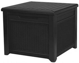 Skrynia Keter Cube Rattan, 208 l, juoda, 722 x 710 x 590 mm
