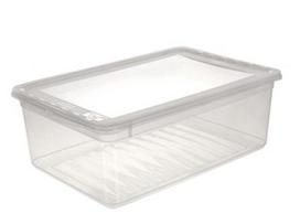 Daiktadėžė Keeeper 10575, 8 l, skaidri, 390 x 265 x 100 mm