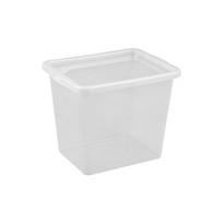 Daiktadėžė Okko Basic Box, 31 l, skaidri, 330 x 425 x 347 mm