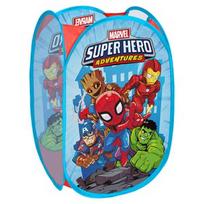 Krepšys žaislams Disney Marvel Avengers Super Hero, įvairių spalvų, 360 x 360 x 580 mm