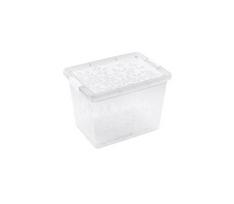 Daiktadėžė Branq 7122, 22 l, skaidri/, 395 x 290 x 280 mm