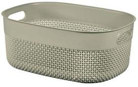 Krepšelis Curver Filo M, 12 l, smėlio, 380 x 285 x 150 mm