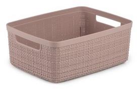 Krepšelis Curver Jute S, 5 l, rožinė, 270 x 200 x 110 mm